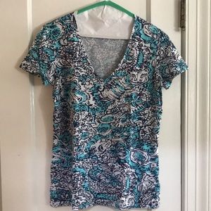 EUC Lilly Pulitzer knit t-shirt